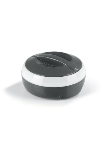 Gourmet Maxx Thermo-Schüsseln Set 3-tlg. 550/800/1300ml grau/weiß grau