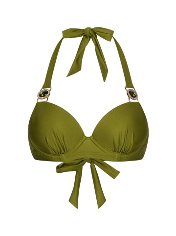 Moda Minx Bikinioberteil Amour in Olive Shimmer