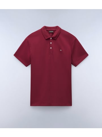 Napapijri Polo "Ealis Ss Sum" in Rot