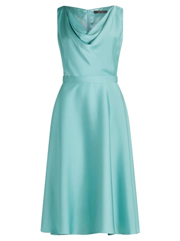 Vera Mont Cocktailkleid mit Wasserfallausschnitt in Strong Mint