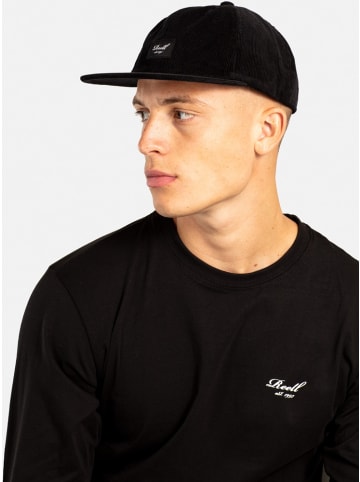 Reell Cap "Flat 6-Panel Cap" in Schwarz