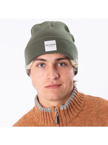Occulto Winter Mütze Eli in Khaki