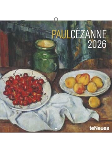 TeNeues Calendars & Stationery Kalender - teNeues - Paul Cézanne 2026 - Kunst-Wandkalender 30x30 cm (30