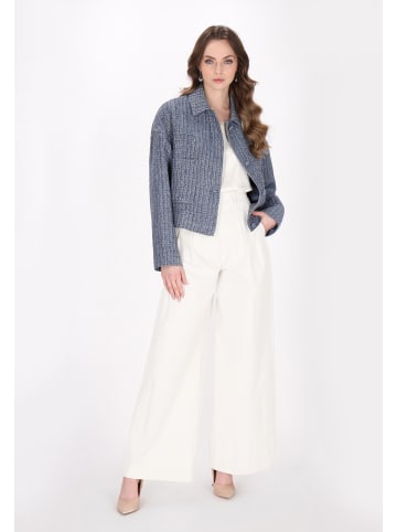 DreiMaster Women Jacket in navy glitter