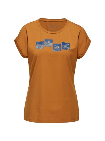 Mammut Mountain T-Shirt Women Day and Night in Camel623