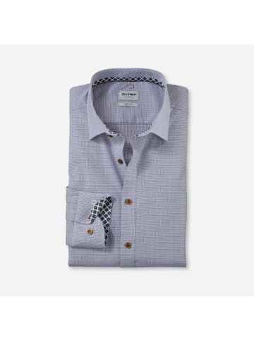 OLYMP  Hemd body fit in Braun