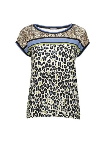 Geisha Rundhals T-Shirt für Damen in kombi