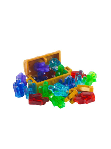 LEGO Goldene Schatztruhe mit 20 Kristallen - ab 3 Jahren in multicolored