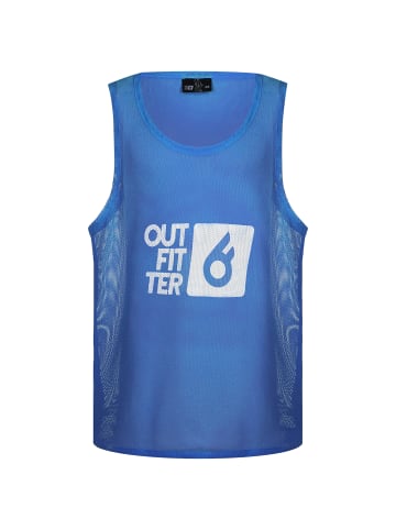 OUTFITTER Trainingsshirt OCEAN FABRICS TAHI Trainings-Leibchen 5er Set in blau