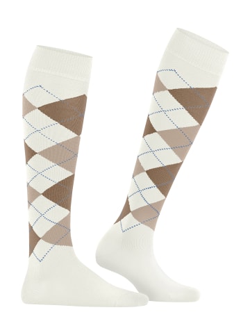 Burlington Marylebone Kniestrumpf in Off-white