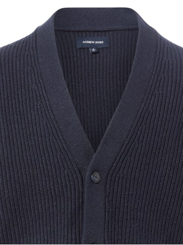 Andrew James Strickjacke in marine - 0001