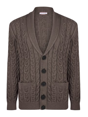 Felix Hardy Strickjacke in braun