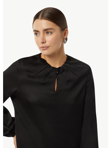comma Bluse langarm in Schwarz
