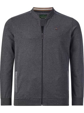 Charles Colby Sweatjacke DUKE GABRIEL in dunkelgrau