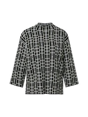 comma Pullover in schwarz beige - 0001