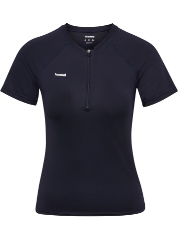 Hummel Halbreißverschluss T-Shirt Hmlprima Multisport Damen in NIGHT SKY