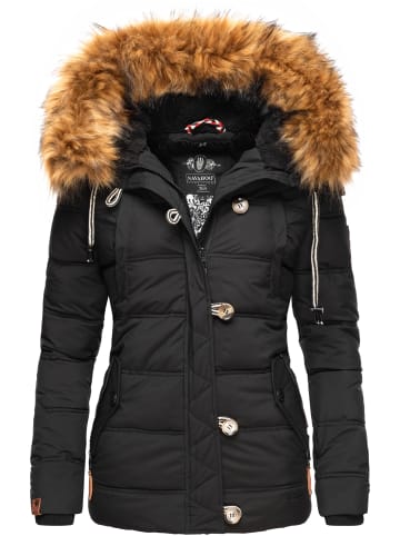 Navahoo Winterjacke Zoja in Schwarz