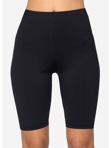 SASSYCLASSY Sport Radler Hose in Schwarz