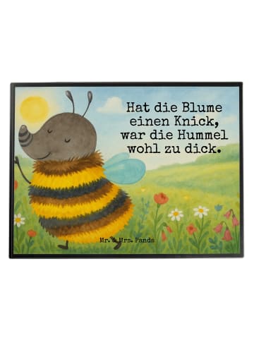 Mr. & Mrs. Panda Schreibunterlage Hummel flauschig Design mit Sp... in Weiß