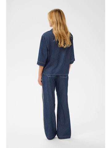 Cream Jeanshemd CRAgate Straight fit in Rossland Pinstriped Denim