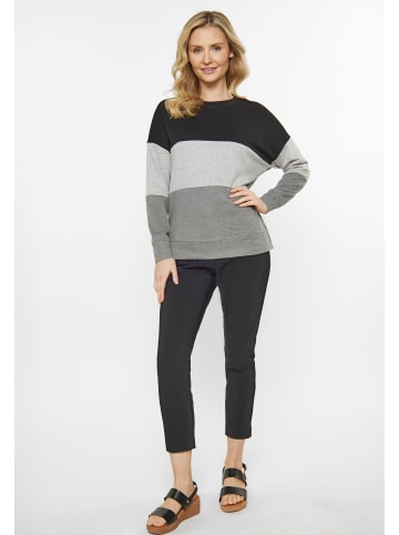Usha Women Sweatshirt in black grey