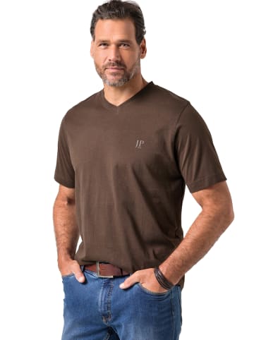 JP1880 Kurzarm T-Shirt in sanddorn