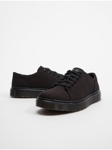 Dr. Martens Turnschuhe in black 10 oz canvas