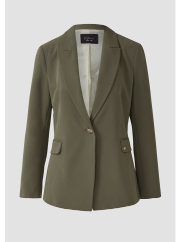 s.Oliver Indoor-Blazer in 79W1_olivgrün