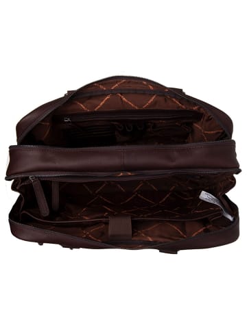 The Chesterfield Brand Wax Pull Up Aktentasche Leder 41 cm Laptopfach brown