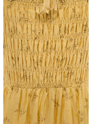 VIRITA Women Dress in Yellow