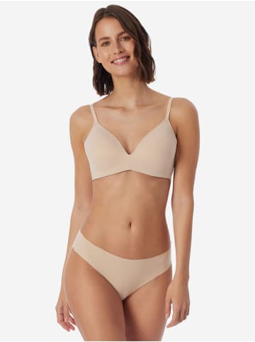 Schiesser Slip Invisible Light in sand,weiss