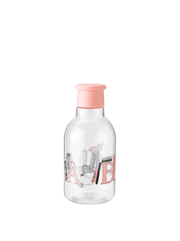 RIG-TIG Trinkflasche Moomin ABC in Rosa | Transparent