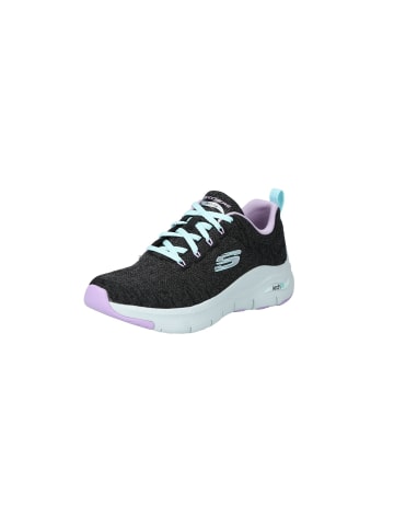 Skechers Sneaker ARCH FIT - COMFY WAVE in black/lavender