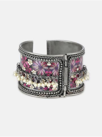 IZIA Armband in Lila Mehrfarbig