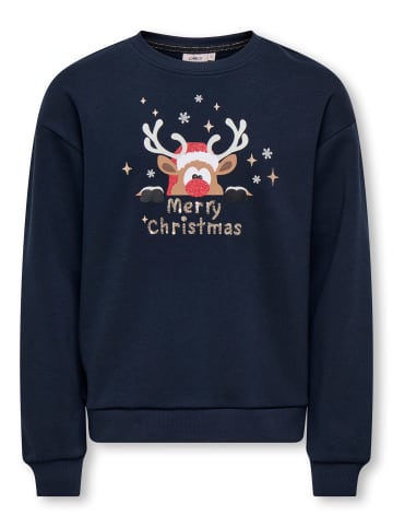 KIDS ONLY Weihnachts-Sweatshirt  KOGYDA in night sky