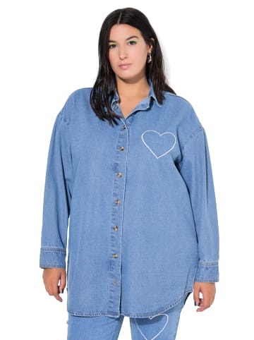 Studio Untold Hemdbluse in blue denim