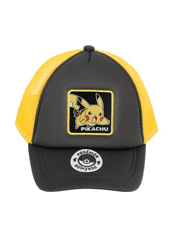 Pokémon Pikachu Mesh-Cap Kinder Jungen in Grau