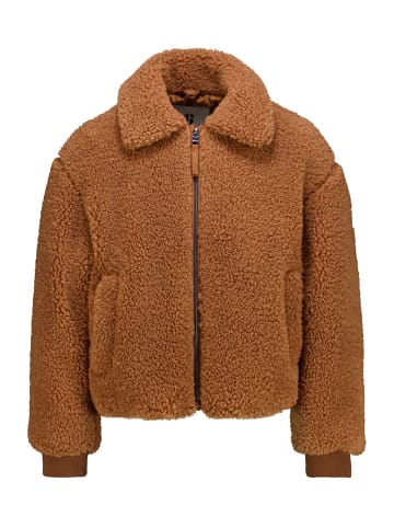 Garcia Winterjacke Teddyfell in brown sugar
