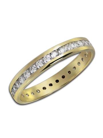 GoldDream Ring Gold 333 Gelbgold - 8 Karat Zirkonia Größe 54 (17,2)