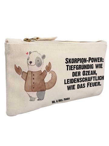 Mr. & Mrs. Panda Etui Skorpion Astrologie mit Spruch in Weiß