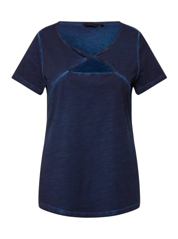 Ulla Popken Shirt in dunkelblau