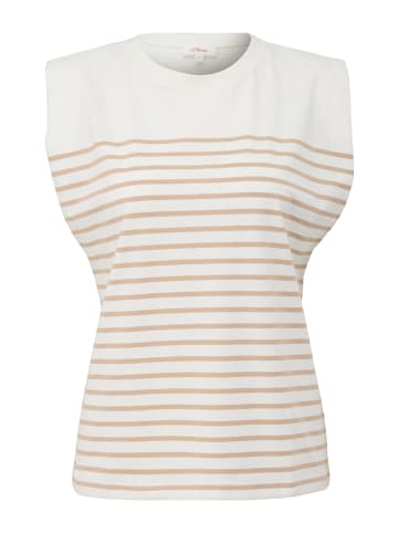 s.Oliver T-Shirt in 84G2_sandstein