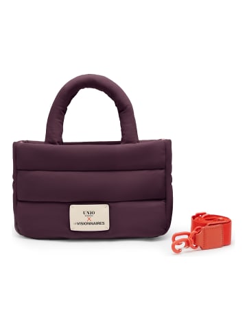 Les Visionnaires Unio Cortina S Cortina S Handtasche S 29 cm dark wine