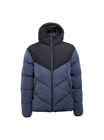 MAZINE Duns Steppjacke in black/ink blue