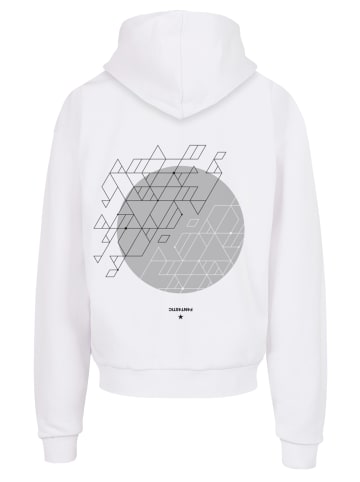 F4NT4STIC Ultra Heavy Hoodie Geometrics Grau in weiß