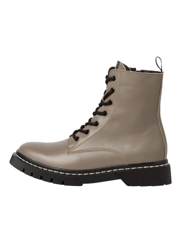Tamaris Stiefelette aus Leder Grau