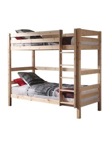 58 aufm Kessel ETAGENBETT Karolina 210x182x105 aus Massivholz in natur