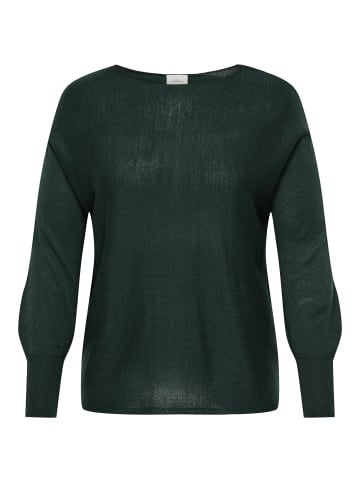 ONLY Carmakoma Strickpullover in Scarab 1