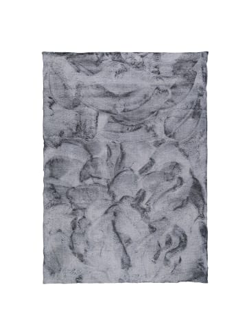 Pergamon Fellteppich Luxus Super Soft Plush in Grau Meliert