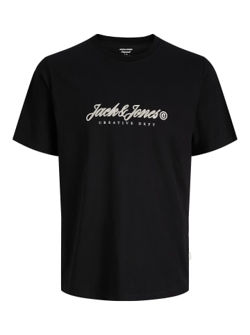 JACK & JONES PLUS T-shirt in Black